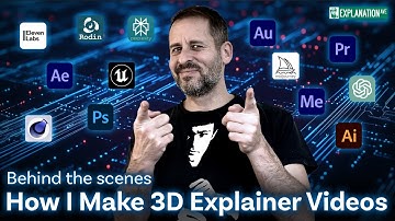 Behind the scenes - How I Make 3D Explainer Videos