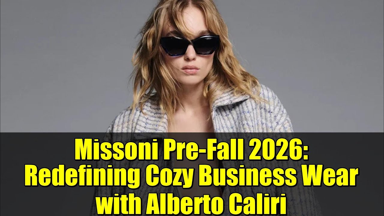 Missoni Pre-Fall 2026: переосмысление удобной деловой одежды с Альберто Калири