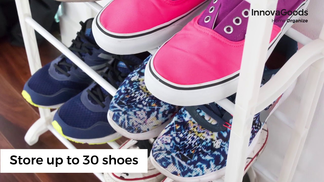 InnovaGoods Home Organize Shoe Rack 30 Pairs