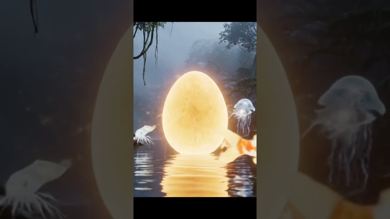 The Glowing Egg of the Ancient River