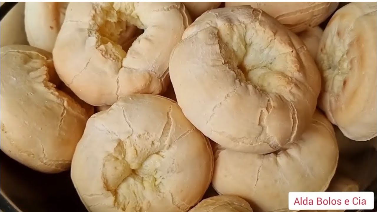 ROSCAS DE POLVILHO AZEVEDO CROCANTE e FÁCIL DE FAZER 