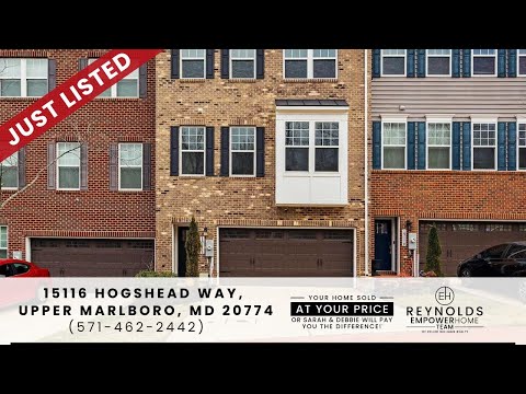 15116 Hogshead Way, Upper Marlboro, MD home video tour