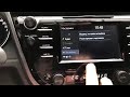 Установка CarPlay на Toyota Camry v70