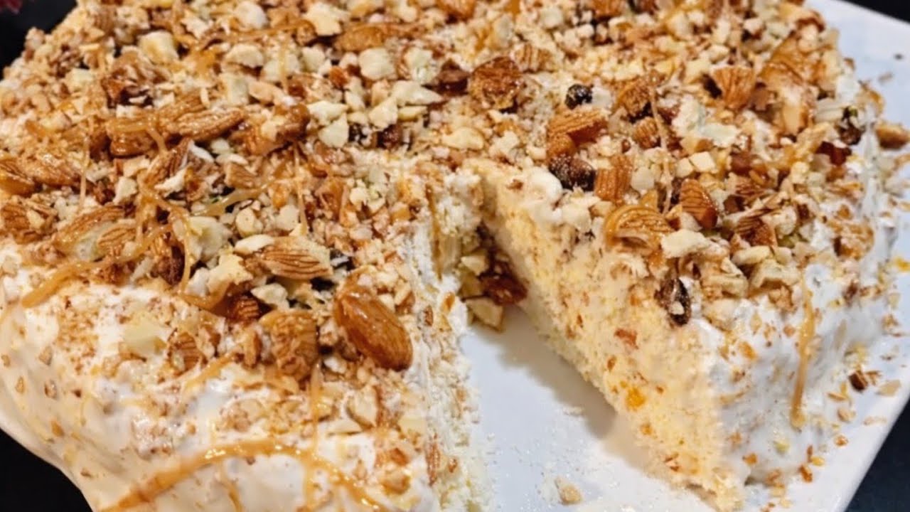 تحلية  راقية باللوز و الكراميل 😋 بطريقة احترافية، اقتصادية وناجحة 💯