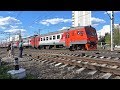 Rail trespassing in Moscow, Russia