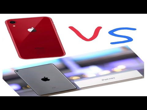 iPhone xr Vs iPad mini same time restart test . speed test
