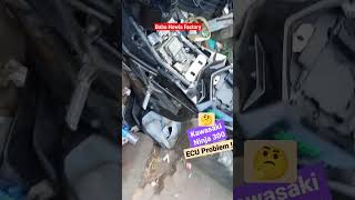 Kawasaki Ninja 300 ECU Problem ! #shorts #kawasakininja #superbike