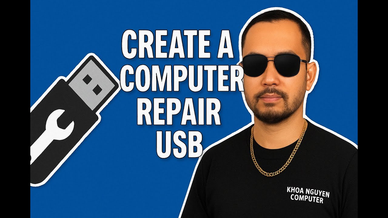 Create a Computer Repair USB (Fix Windows Issues & More!) 🔧💻