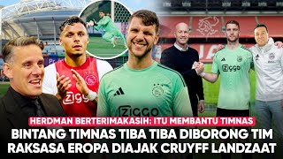 Cruyff \u0026 Landzaat Janji ke Paes Jadi Kiper Utama! James Dibujuk Untuk Ikut Rencana Besar Ajax