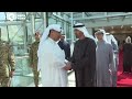 رئيس دولة الإمارات العربية المتحدة يغادر البلاد بعد زيارة أخوية 