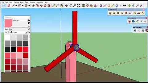 Sketchy Physics - 05 - Windmill  - hinge and motor tools