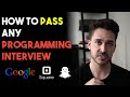 How to pass any programming interview 2019