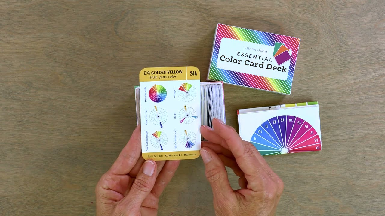 C&T Publishing - Essential Color Card Deck by Joen Wolfrom