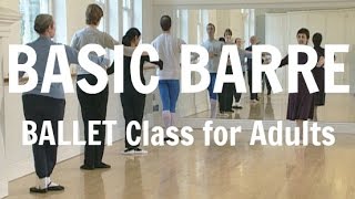 Celebrity Ballet Class for Adult Beginners Basic Step Exercise (tendu) Wealth