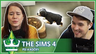 Jirka a Katka - THE SIMS 4 Psi a kočky - Máme Arona!