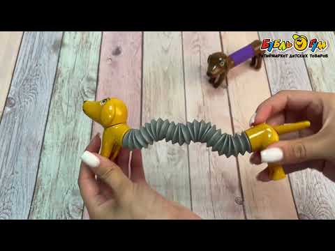Игрушка-антистресс 1TOY Крутой растяг Собачка в ассортименте Игрушка-антистресс 1TOY Крутой растяг Собачка в ассортименте