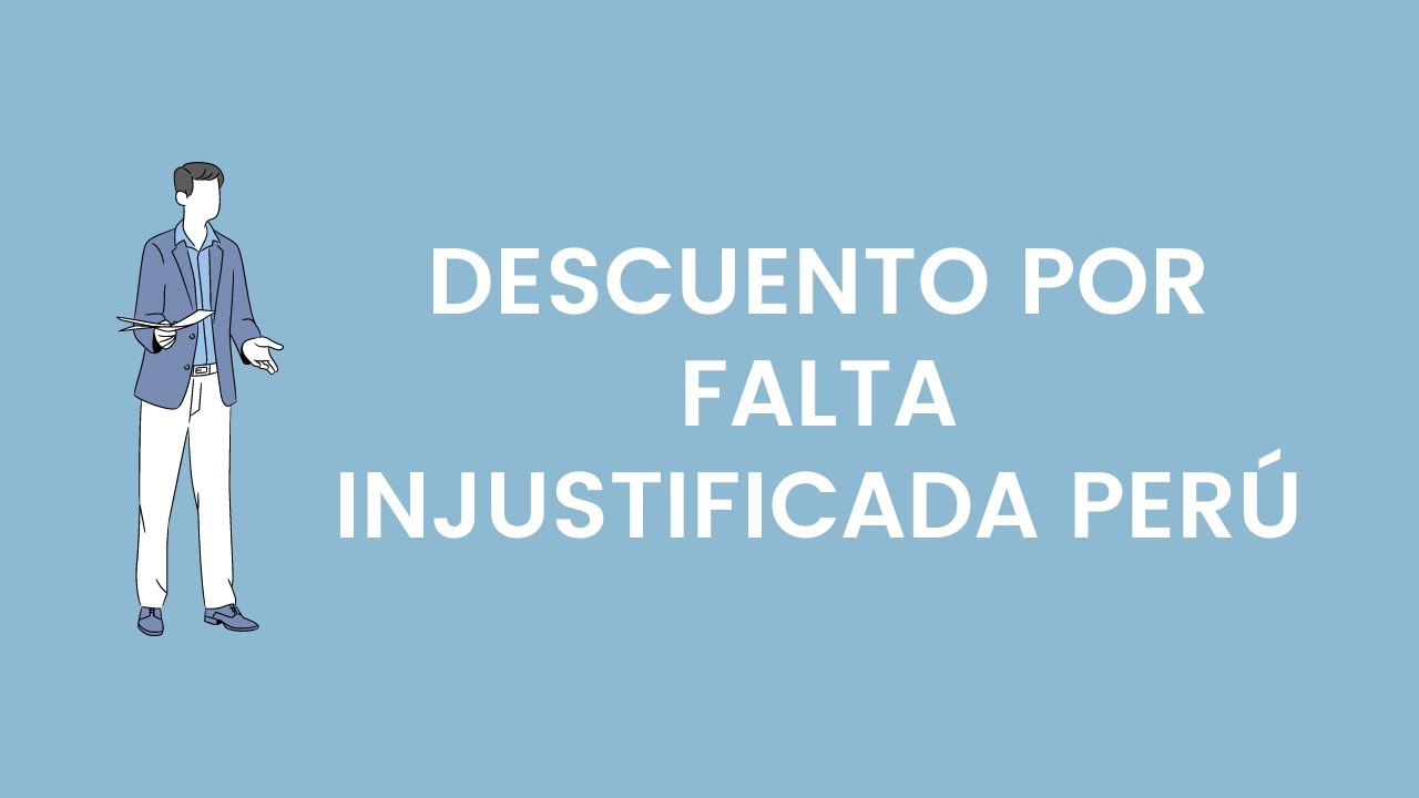 Como Se Descuentan Las Faltas Injustificadas - Image to u