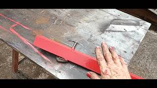 Building a motor bike work lift table for less than £120. All in steel. paulamaninaskirtfun