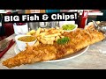 Trying uks biggest fish and chips