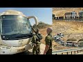 Warning graphics content   bus shooting israeli soldiers wounded in west bank  credible news