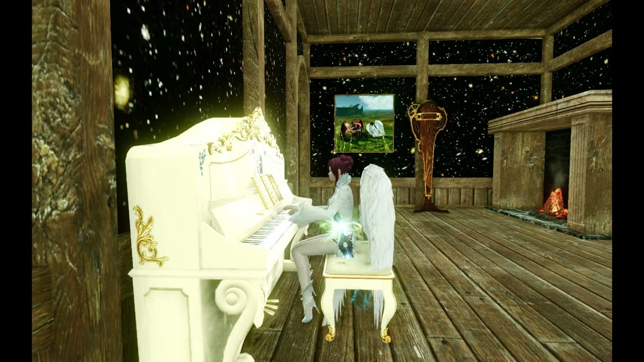 ArcheAge Unchained - can can played on piano by squirrelii