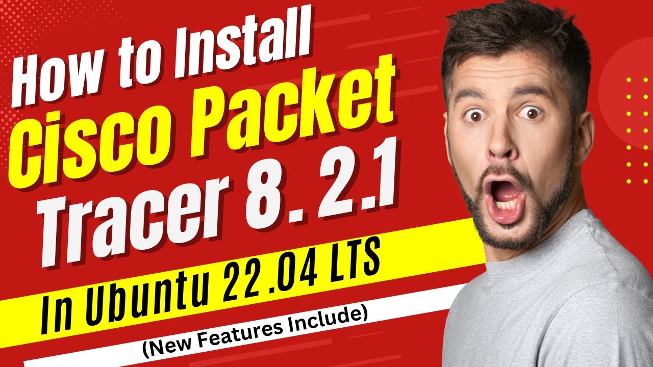 How to install packet tracer 8 2 1 on ubuntu 22 04 lts install packet