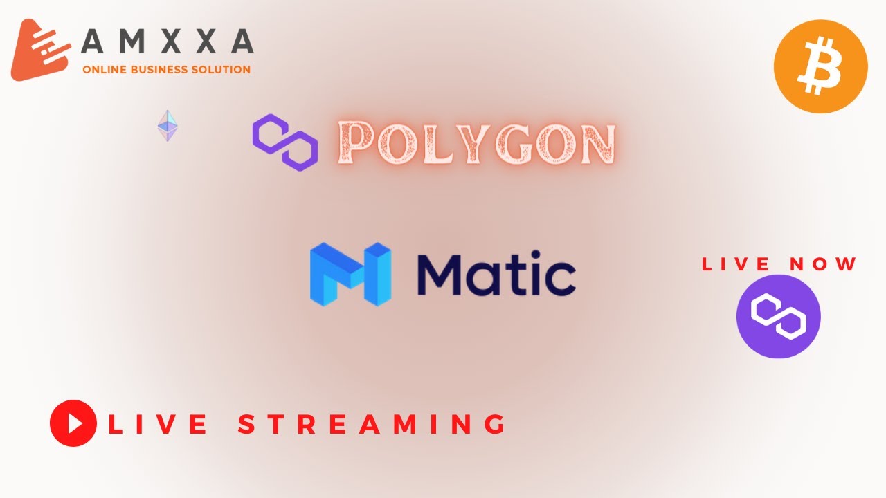 Live MATIC coin price today trending -Polygon crypto live streaming  