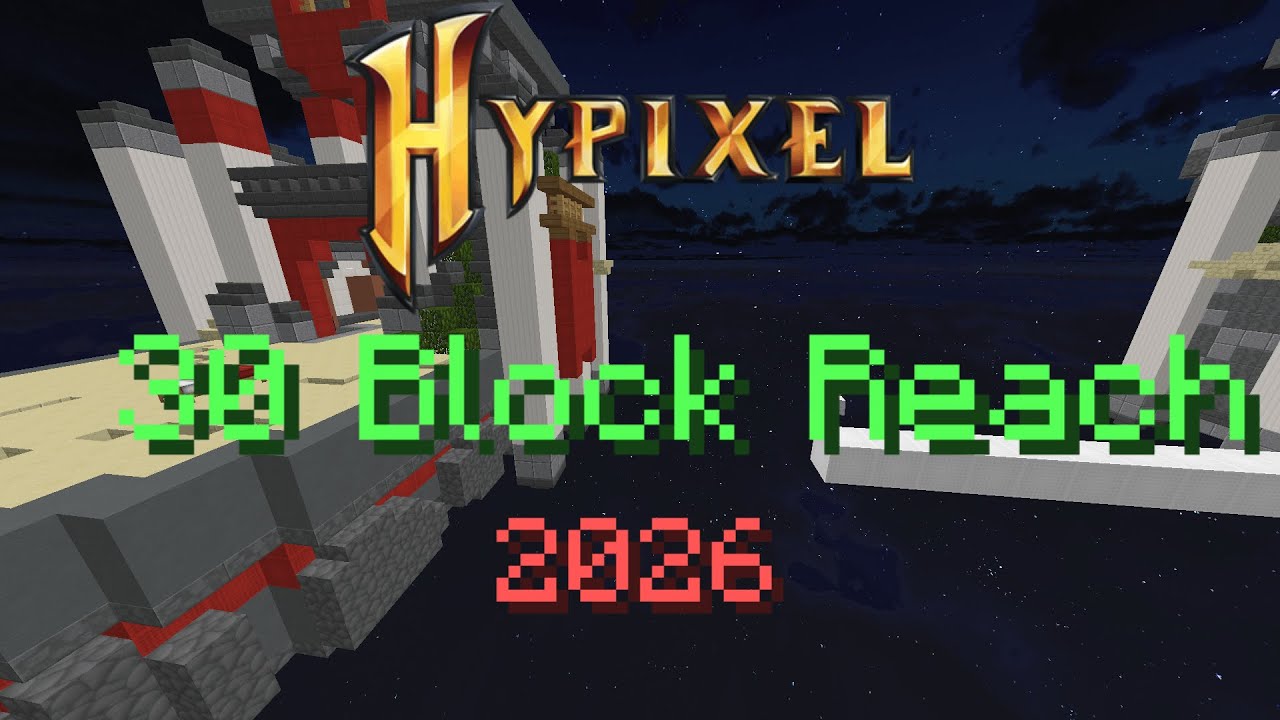 30 Block Reach On Hypixel 2026 YouTube 