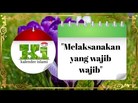 Kamis, 5 Al-Muharrom 1441 H / 5 September 2019