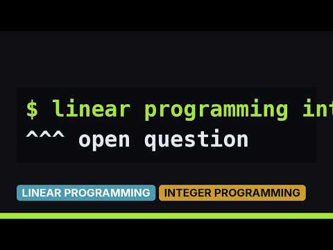 Cast to boolean, for integer linear programming (3 Solutions!!)