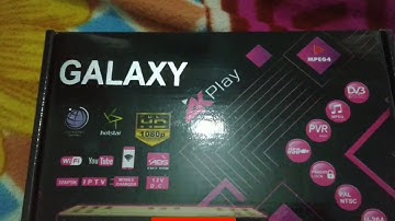 GALAXY 4K PLAY SET TOP BOX UNBOXING & SOFTWARE LINK