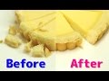 超簡単！崩さず切れるタルトケーキの切り方 How to cut  cake for Christmas【クリスマスケーキライフハック】