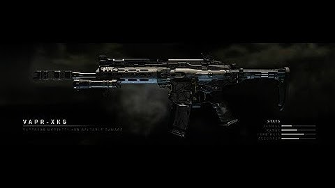 ( cod bo4) insane Vapr-XKG best class setup