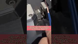 One-to-Two Wire Harness Welding  | Specialized Ultrasonic Welding Machine for Branch Connections