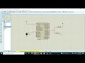 Push button with pic 18f452 microcontroller in proteus using micro c  push switch with pic