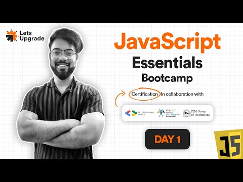 Day 1 | Introduction to JavaScript | JavaScript Programming Essentials Bootcamp in (5 Days)