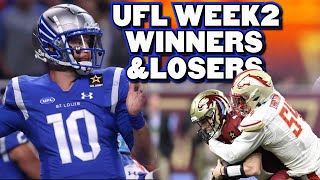The Real Winners & Losers from UFL Week 2