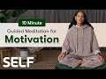10 minutes of guided meditation for motivation  self