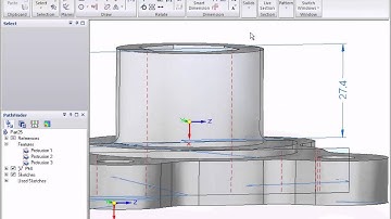 Solid Edge 2D to 3D to 2D Demo