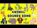 Animal Sounds Song | English nursery rhyme | Baby Song for children