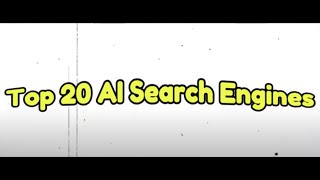 Top 20 AI Search Engines that are smarter than Google! #ai #google #search