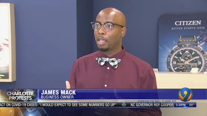 Black-owned business damaged during protest in uptown