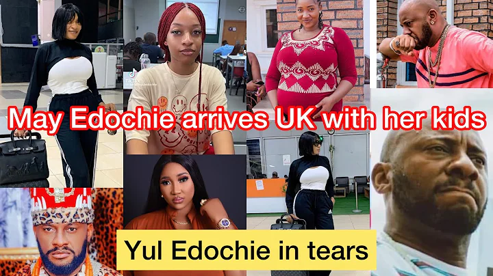 Yul Edochie in tears as May Edochie relocates UK with her kids😳
