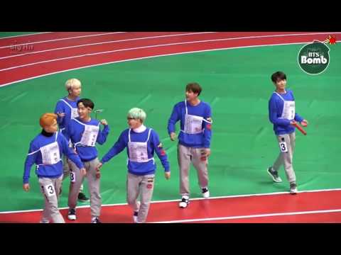 [BANGTAN BOMB] 'BTS 400-meter relay race' Compilation