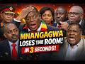 BREAKING NEWS‼️ Mnangagwa LOSES THE ROOM 💥 In Three Seconds Flat‼️