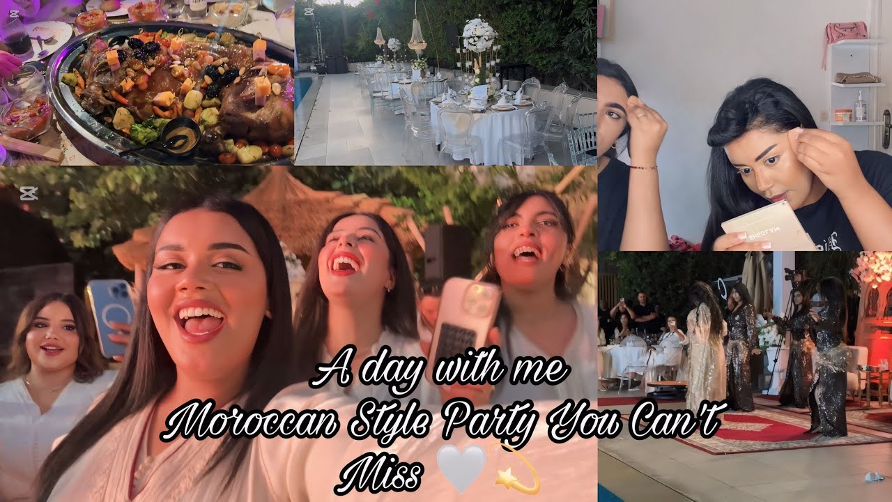 حفل مغربي ملكي باللون الأبيض فقط! 🤍💫 ✨