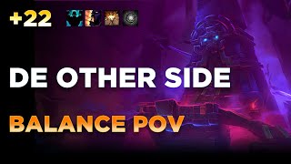 De Other Side +22 | Balance Druid PoV | Shadowlands M+ Season 2