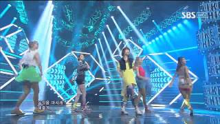Wonder Girls [Like this] @SBS Inkigayo Popular song 20120624