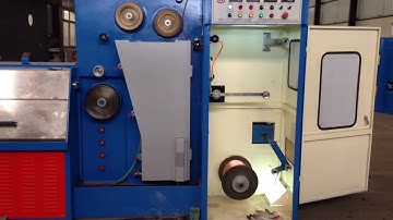 14DT Copper/Aluminum Extremely Fine Wire Drawing Machine With Continuous Annealer