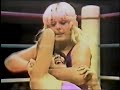 全日本女子プロレス　ジャッキー佐藤、堀あゆみ vs マミ熊野、レイラニ・カイ　1980年　北茨城市体育館